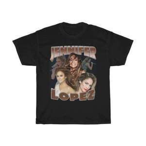 Jennifer Lopez Music Icon Singer Graphic Fan Retro Style Unisex T-Shirt